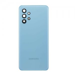 Samsung A32 4G Galaxy A325 kryt batérie + lepidlo + sklo fotoaparátu modré