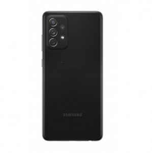 Samsung A725, A726 Galaxy A72 4G, A72 5G kryt batérie + lepidlo + sklo fotoaparátu čierne