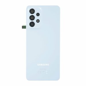 Samsung A536 Galaxy A53 5G kryt batérie + lepidlo + sklo fotoaparátu modré