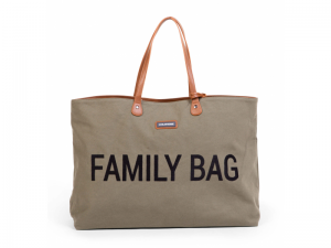 Cestovná taška Rodinná taška Canvas Khaki