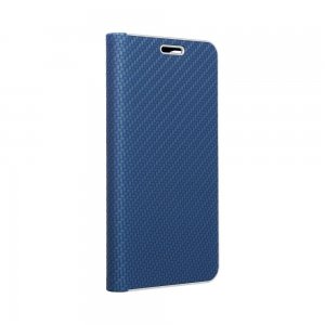 Puzdro LUNA Book Samsung A405F Galaxy A40, farba modrá carbon