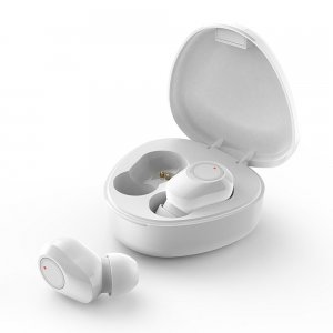 Bluetooth headset TWS M9, barva bílá
