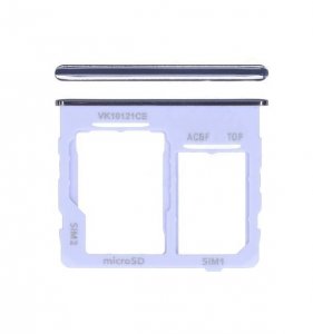 Držiak SIM karty (šuplík) Samsung A326 Galaxy A32 5G fialový