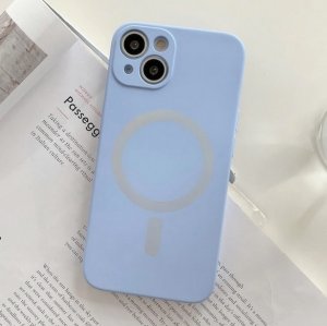 MagSilicone Case iPhone 14 - Violet