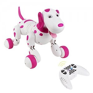 Robo-Dog - Pes na dálkové ovládání - růžová