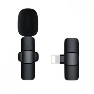 Bezdrátový mikrofon pro Lightning konektor, Typ 2, barva černá