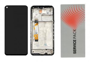 Dotyková deska Xiaomi Redmi NOTE 9T + LCD s rámečkem black SERVICE PACK
