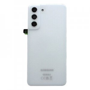 Samsung G990 Galaxy S21 FE 5G kryt batérie + sklo fotoaparátu biela