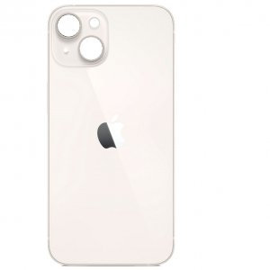 Biely kryt batérie pre iPhone 14 - väčší otvor