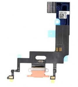 Flex iPhone XR nabíjecí konektor pink