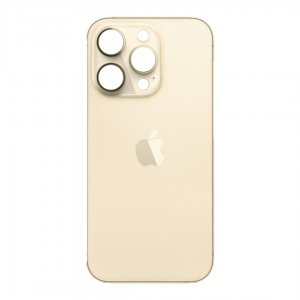 Kryt baterie iPhone 14 PRO MAX gold - Bigger Hole