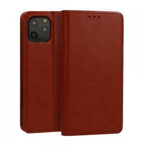 Pouzdro Book Leather Special Samsung A146 Galaxy A14 5G, barva hnědá