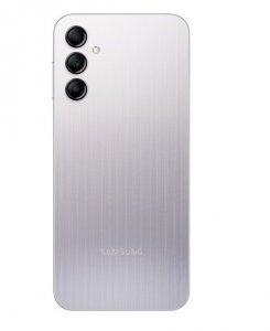 Samsung A145 Galaxy A14 kryt batérie + sklo fotoaparátu strieborné
