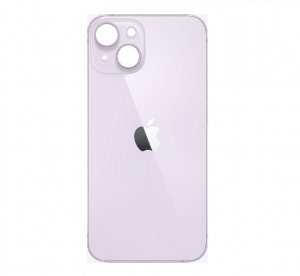 Kryt batérie iPhone 14 fialový - väčší otvor