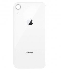 Kryt baterie iPhone XR white - Bigger Hole