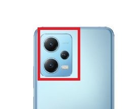 Sklíčko zadní kamery Xiaomi Redmi NOTE 12 5G