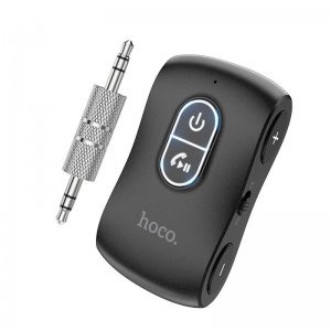 Transmitér FM Bluetooth HOCO E73 Pro s odděleným 3,5mm konektorem, čtečka pam. karet, hlasitý odposlech