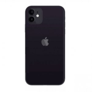 Kryt batérie + stredový iPhone 12 MINI čierny