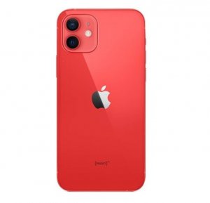 Kryt batérie + stredový iPhone 12 MINI červený