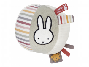 Guľôčkový textilný králik Miffy Fluffy Pink