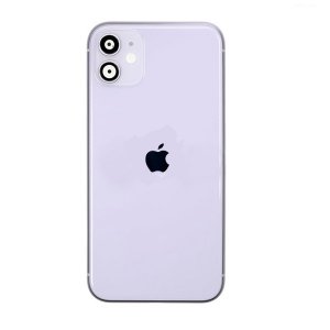 Kryt batérie + stredový iPhone 11 fialový