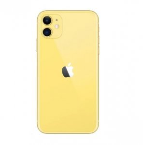 Kryt batérie + stredový iPhone 11 žltý