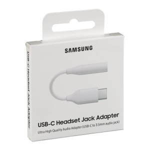Adapter Samsung EE-UC10JUWEGWW Jack 3,5mm / TYP-C (blistr) - white