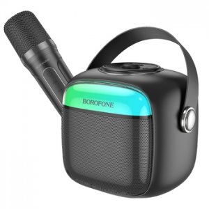 Mini Karaoke systém Borofone BP15, barva černá