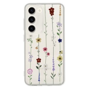 Puzdro Zadné puzdro Flower Samsung A155, A156 Galaxy A15 4G/5G, priehľadné