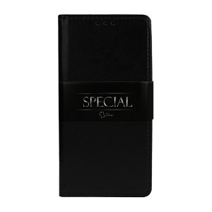Pouzdro Book Leather Special Samsung A405F Galaxy A40, barva černá