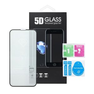 Tvrzené sklo 5D FULL GLUE Samsung A256 Galaxy A25 5G, A24 5G černá