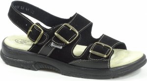 Santé N/517/43/68/CP dámske zdravotné sandále čierne