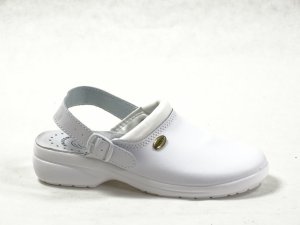 Santé GF/516 pánske zdravotné profi sandále biele