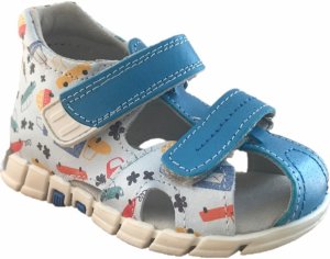 Santé N/950/9/80 detské zdravotné sandále modré