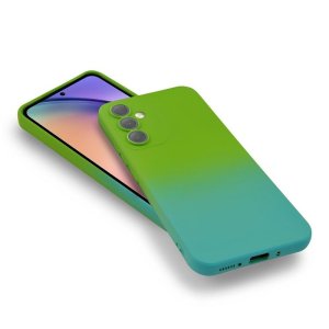 Pouzdro Back Case Ombre Samsung A145, A146 Galaxy A14 4G/5G, zelená