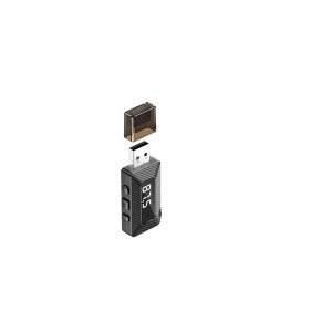 Transmitér FM Bluetooth XO (BCC16) USB vstupní konektor, barva černá