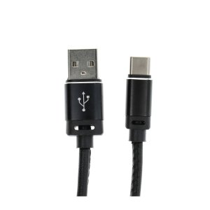 Datový kabel USB Typ C barva černá (8mm konektor)