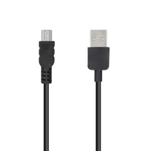 Datový kabel mini USB barva černá 80cm (DKE-2)