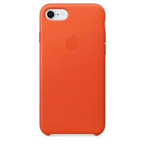 Silicone Case iPhone 7, 8, SE (2020), SE (2022) orange (blistr)