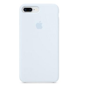 Silicone Case iPhone 7, 8, SE (2020), SE (2022) sky blue (blistr)