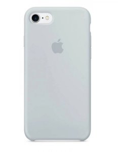 Silicone Case iPhone 7, 8, SE (2020), SE (2022) mist blue (blistr)