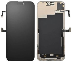 Dotyková deska iPhone 15 PRO + LCD black - IN-CELL