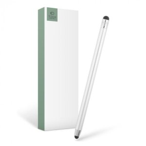 Dotykové pero (stylus) kapacitní Tech Protect, oboustranné, barva stříbrná