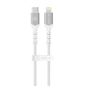 Datový kabel Blavec USB C / Lightning, PD 20W, 1M, barva bílá