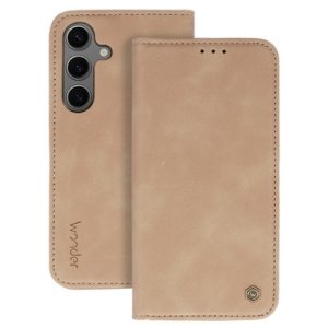 Pouzdro Book Wonder Smart Xiaomi Redmi Note 11, Note 11S, blistr, barva cappuccino