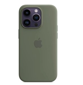 Silicone Case iPhone 14 PRO MAX Olive (blistr)