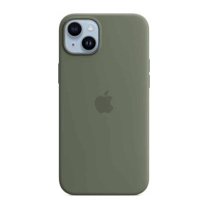 Silicone Case iPhone 14   Olive (blistr)