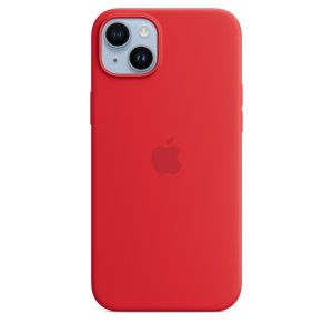 Silicone Case iPhone 14   Red (blistr)