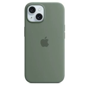 Silicone Case iPhone 15   Cypress (blistr)