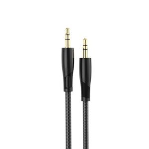 Kabel AUX (XO-R241C) 2x Jack 3,5mm, 1m, barva černá